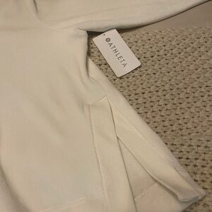 Athleta mock neck sweatshirt